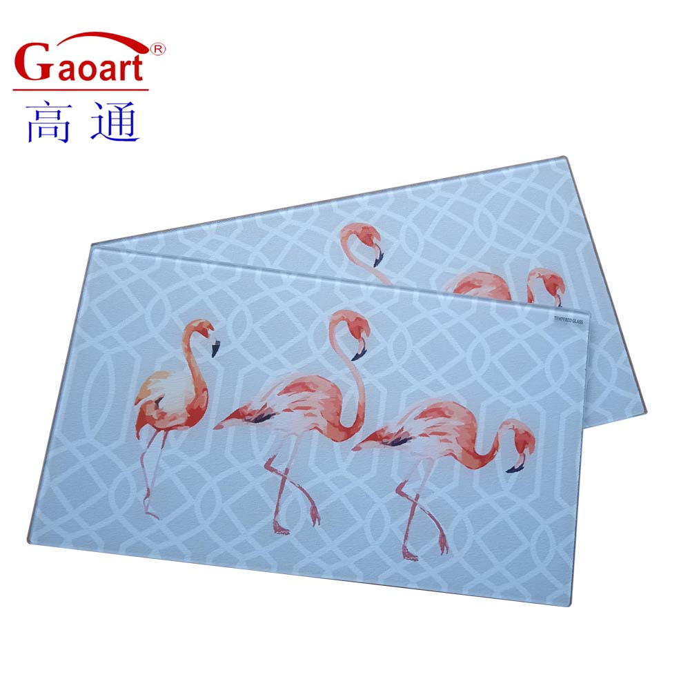 Sustainable Design Clear Float Glass Coaster Mats Pads for Table Decoration 3000 Sets