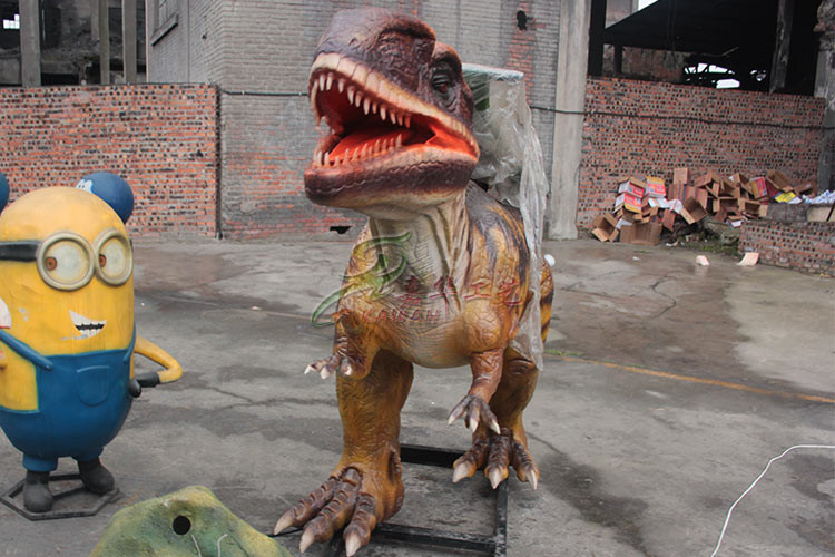 Electric Ride On Dinosaur Giganotosaurus , Realistic Animatronic Dinosaur