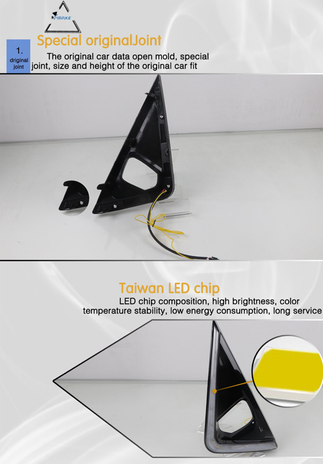 For Toyota Alphard 2018 2019 Daytime Running Lights With Turn Signal Functions