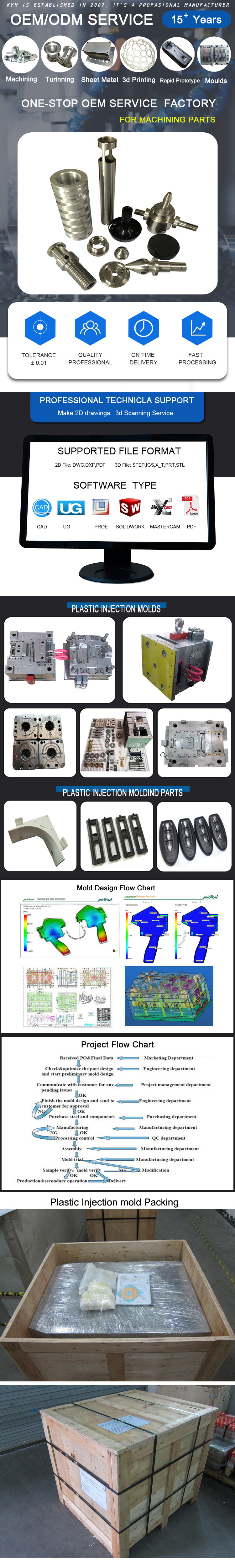 718H P20 Plastic Mould Die Maker Houseware Silicone Rubber