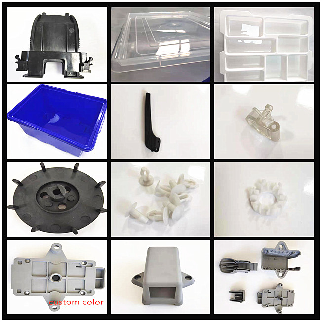 Custom Injection Molding Service from Plastic Mould Maker with P20/718/738/NAK80/S136/2738/2316 Mould Material