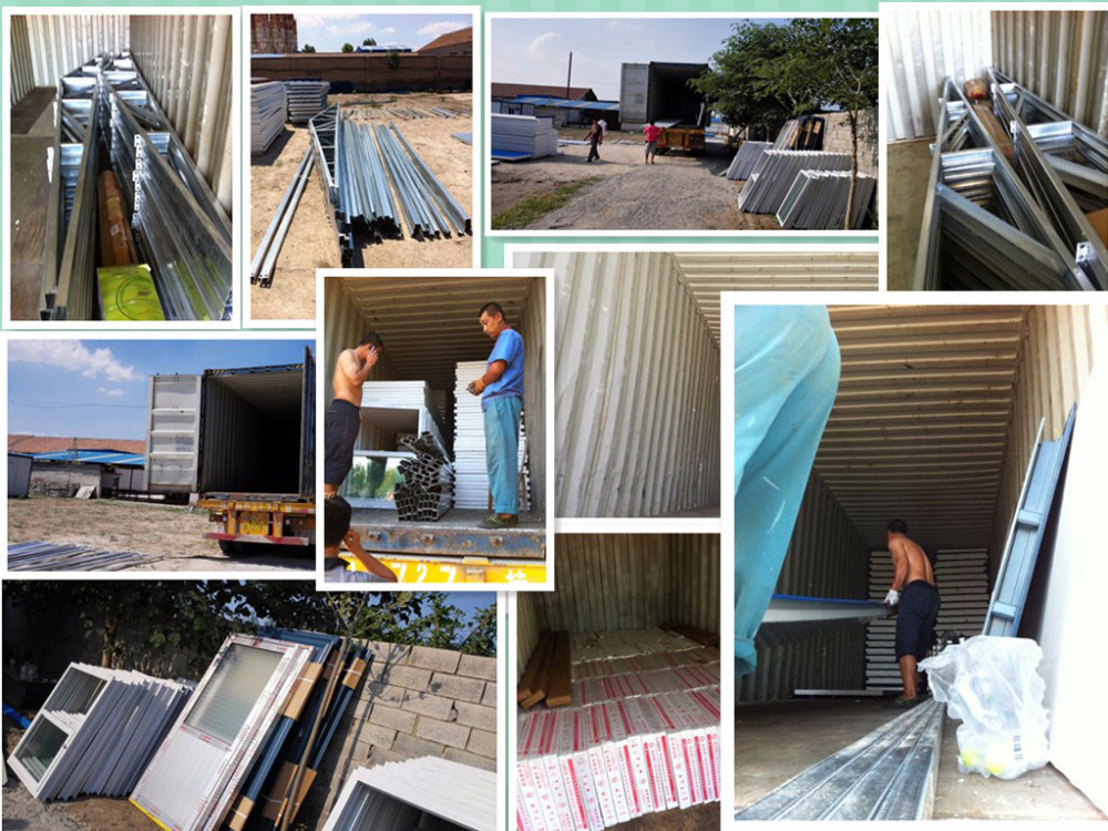 low cost prefabricated movable camp house and wall panels design in nepal