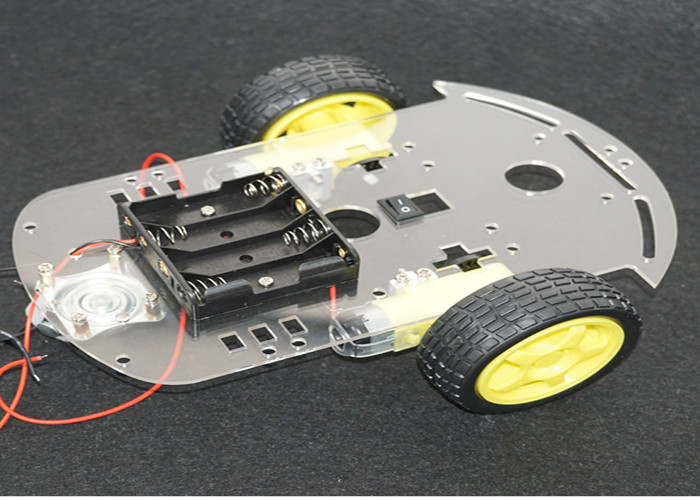 Easy Installation Arduino Smart Car Speed Encoder Battey Holder For Kids