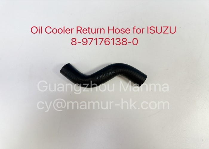 Oil Cooler Return Hose ISUZU Truck Parts For 4JB1-T 8-97176138-0