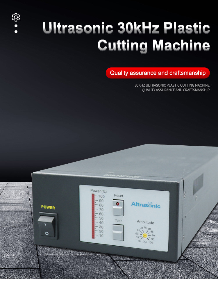 Handheld 30khz 500w Ultrasonic Cutting Machine For Fiber