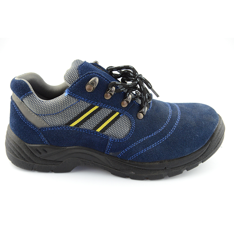 CE Certified High Heel Safety Shoes Made of Suede Leather for Industrial Workers