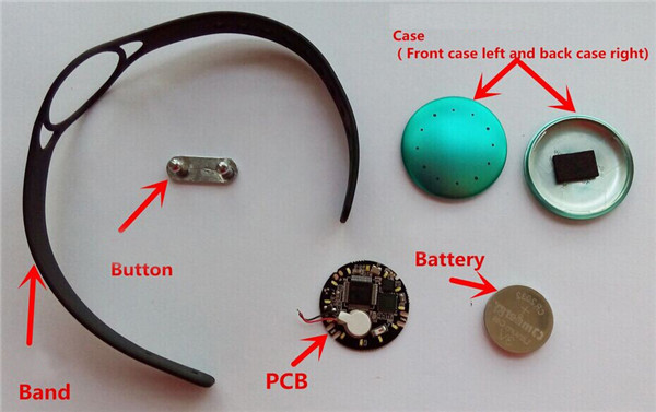 New Products Wholesale Pedometer Watch Wristband Pedometer