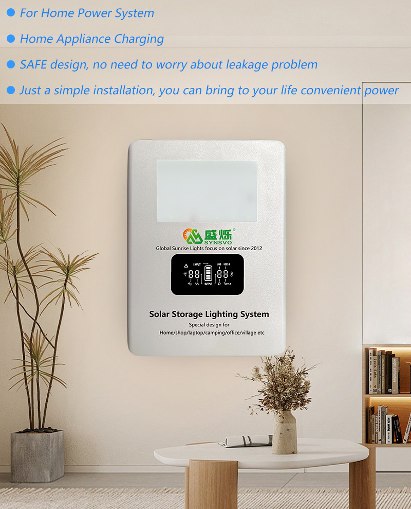 Temperature Range -40°C~+85°C Solar Generator Power Station Kit IP65 Box Price Home Solar Electricity Generation