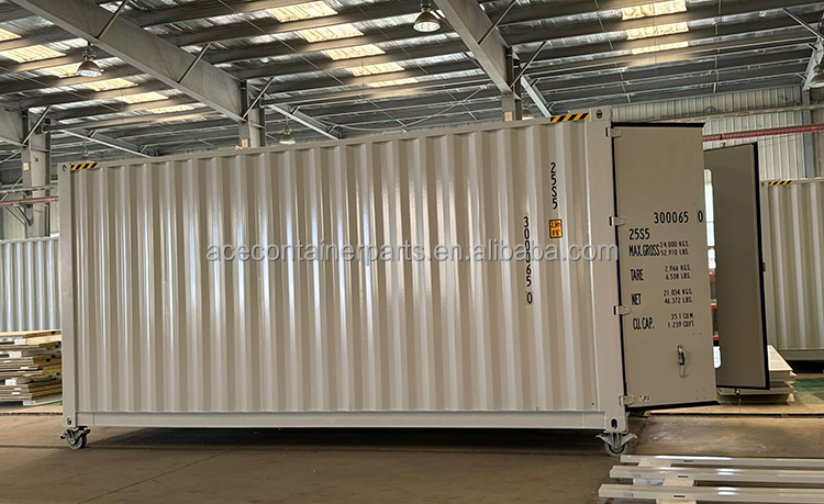 33.2 cbm 20ft High Cube Battery Storage Container for Energy Storage System or Electrical Equipment 6058 x 2438 x 2896 mm