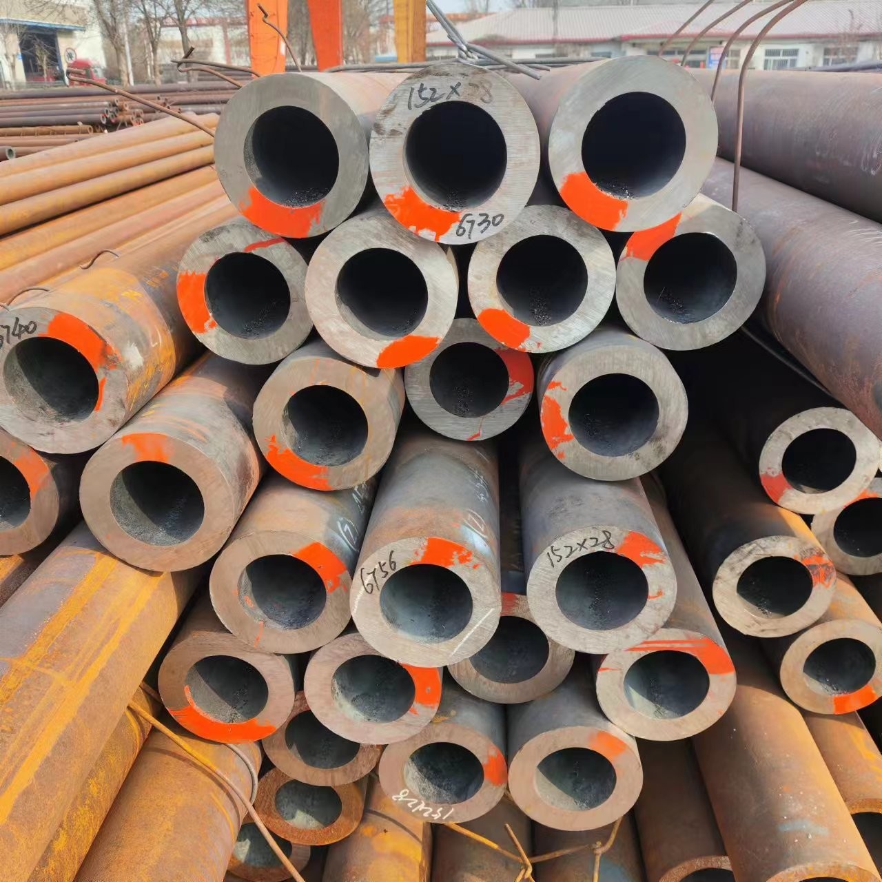 AISI 1020 Carbon Steel (UNS G10200) Seamless Steel Pipe Tube Heavy Thickness for Structure Application