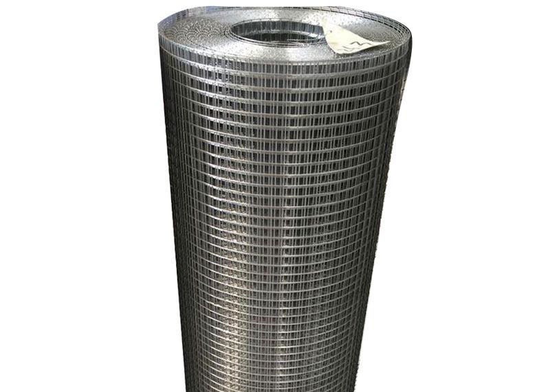 Silver 304 4mm Welded Wire Mesh 1/4x1/4inch 1/2x1/2inch 1x1inch 2x2inch