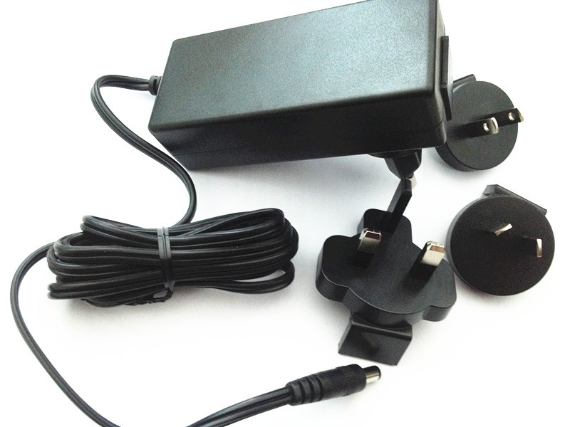 white color 12v 1A dc power adapter UL FCC PSE GS CE RCM BS1363 certification internationa