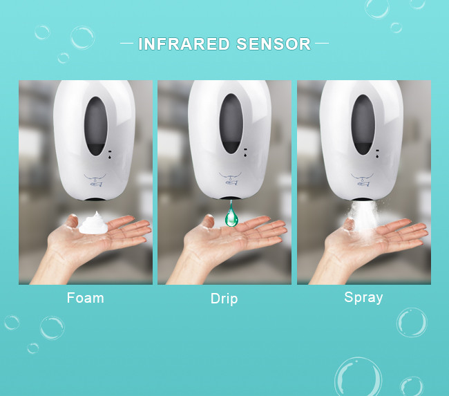 Automatic Touchless Wall Mounted Hand Sanitizer Dispenser