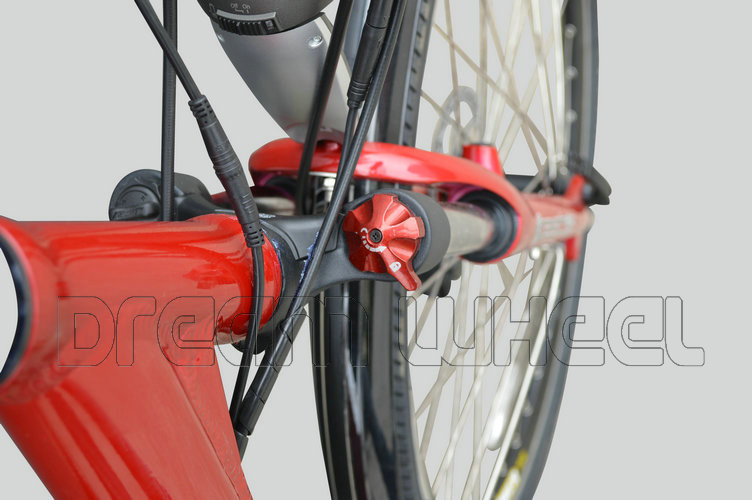 36V 10.4Ah Electric City Ebike 250W Gear Motor