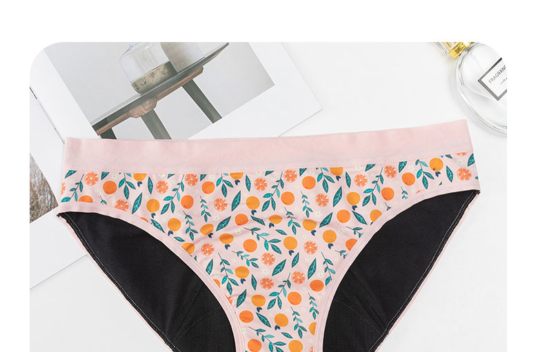 Sustainable Period Boxer Underwear Mid-Rise High Absorbent Period Underwear