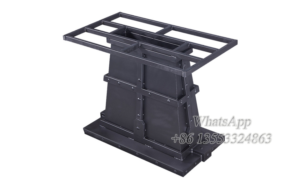 Modern Dining and Restaurant Table Base Black Color For Sale (YT-110)