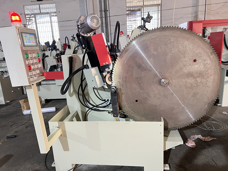 LDX-020B Custom Woodworking TCT Circular Saw Blade Front And Rear Angle Grinding Machine