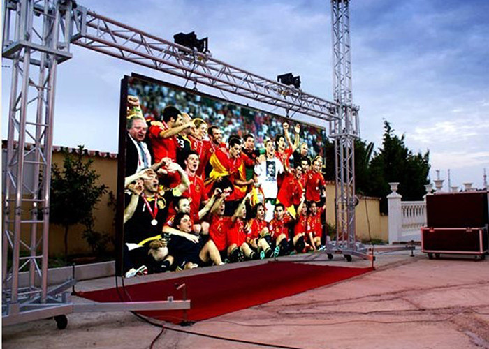 Die Casting Aluminium Cabinet Smd Panel Outdoor Rental LED Display Waterproof