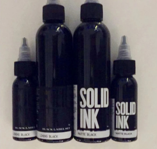 Lining Black Body Solid Ink Tattoo Ink Temporary Pure Pigment 120ML 260ML