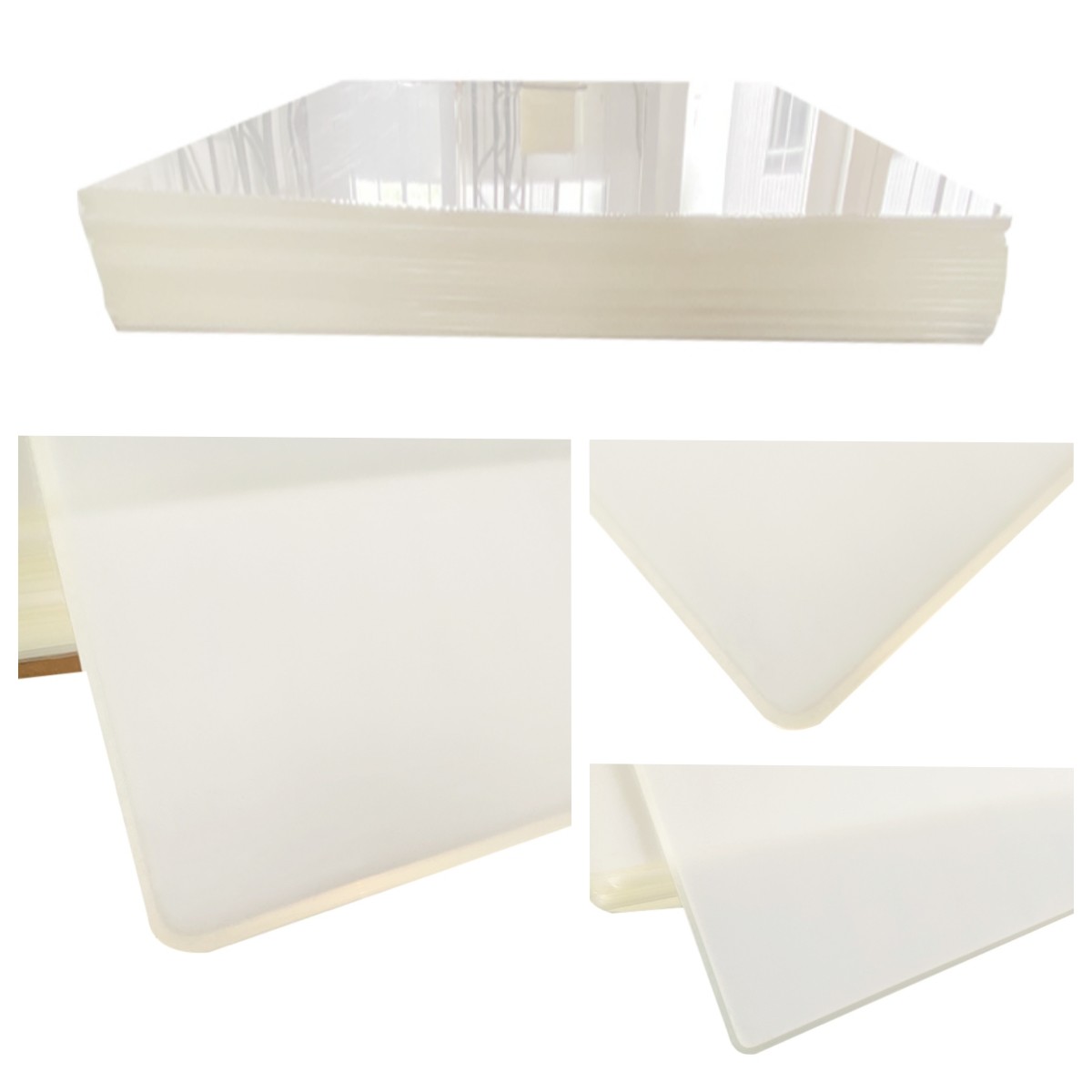 Opal Opaque Milky White Glossy Light Diffuser Sheet For Outdoor LED Letter Lighting Box