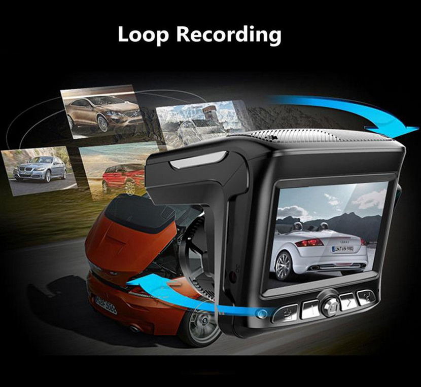 GPS 500mAH Battery 70mai Mini Dash Cam RoHS DVR Video Recorder