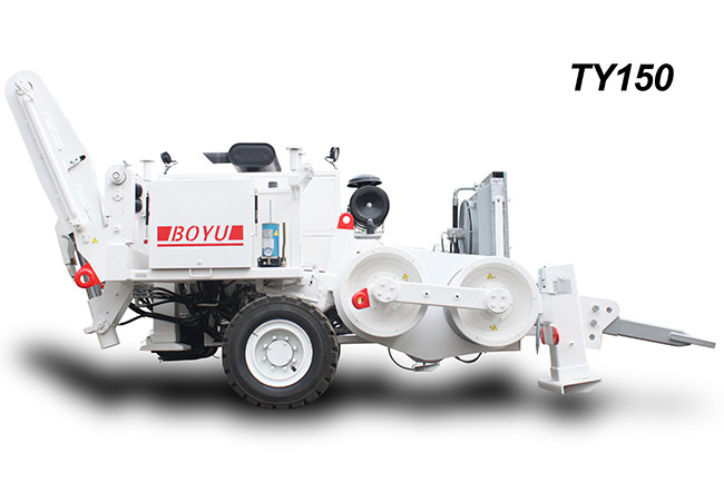 Power Line Stringing Equipment TY150 Max Intermittent Pulling Force 150 kN Hydraulic Puller