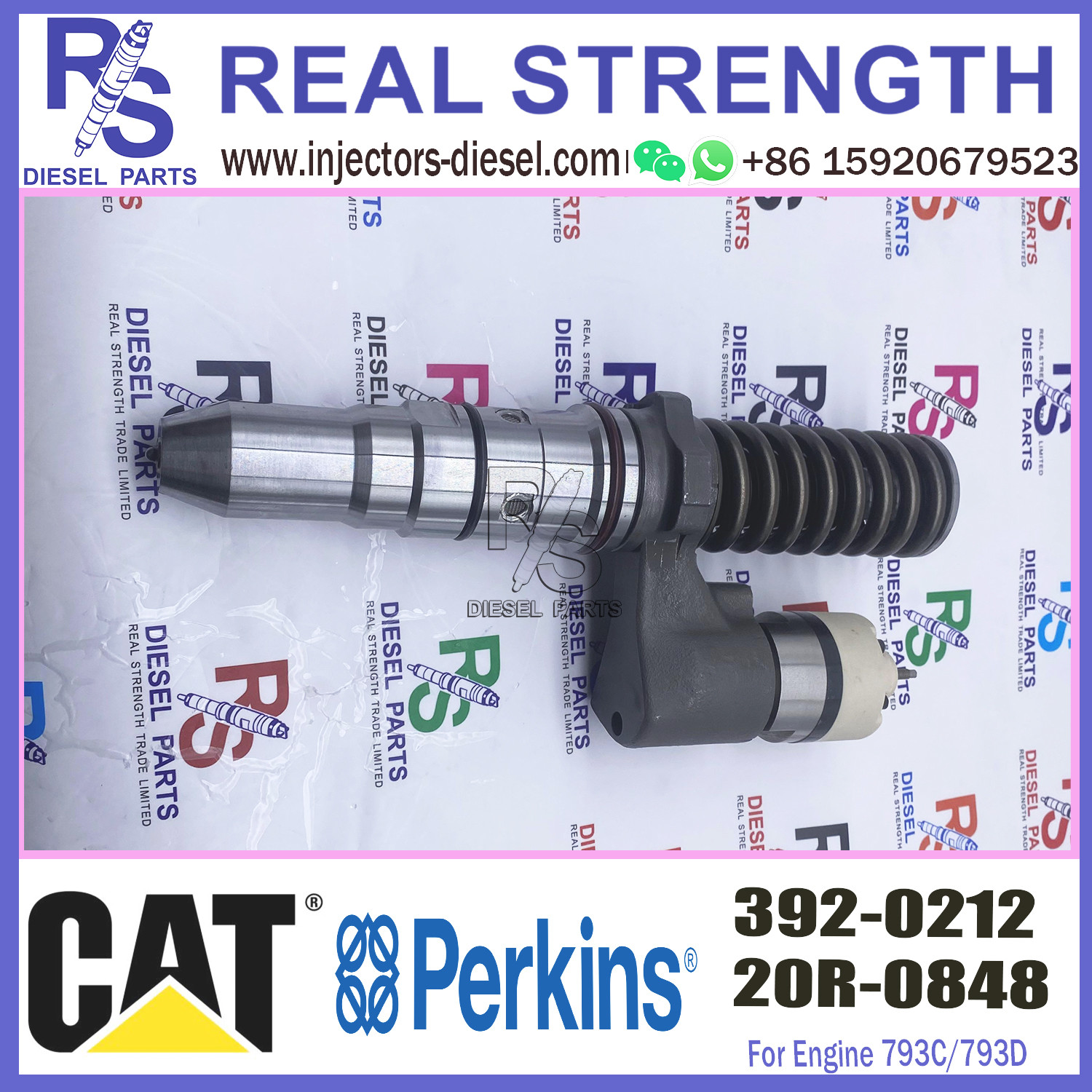 392-0212 392-0220 For Caterpillar injector 3506 3508 3512 3516 3524 Engine 392-0211 20R-0848