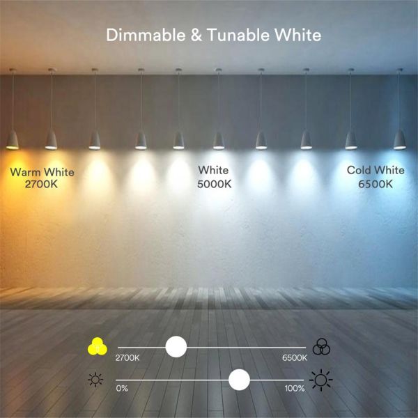 5W Smart W+RGB Candle Bulb