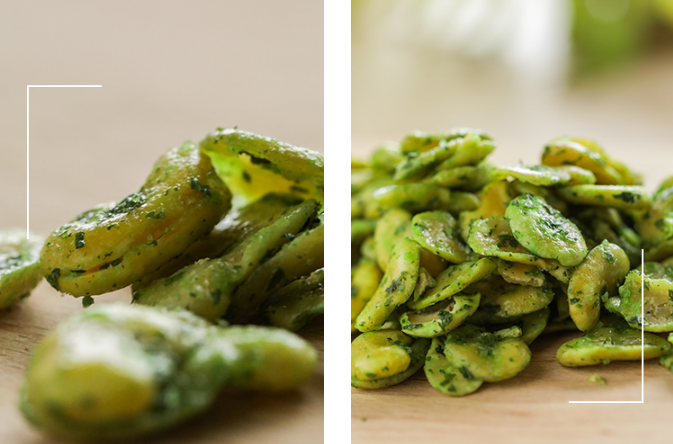 Seaweed Fava Bean Snack Salty Healthy Nut Snacks For Leisure Time