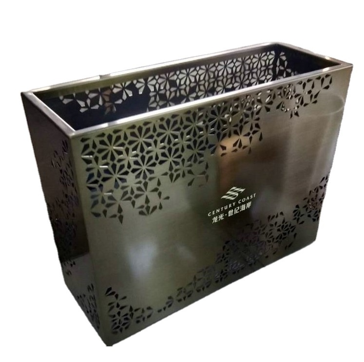 Garden furniture outdoor metal carved planters standing pots