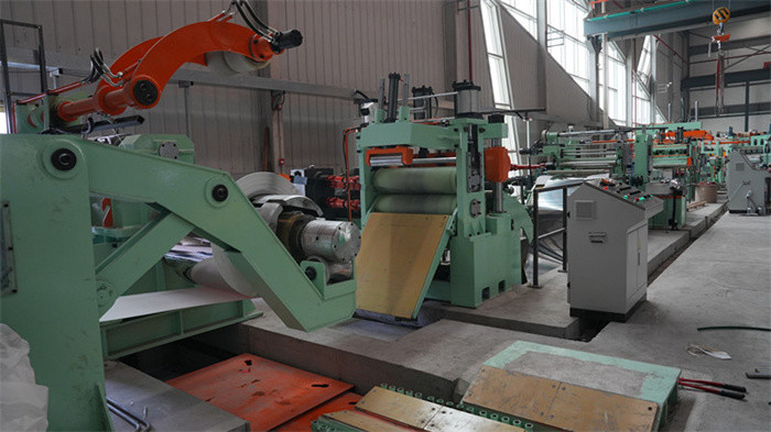 Precision Steel Coil Slitter Slitting Line Machine For Slitting Stainless Steel 2 X 850