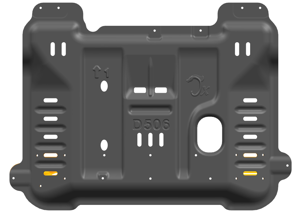 Protection Function Car Engine Under Cover Chassis Guard Board for DONGE RAM
