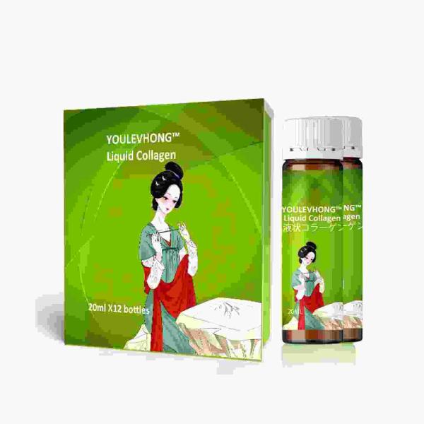 Natural Herbal Liquid Collagen Supplements Boost Hair Skin And Nail Health