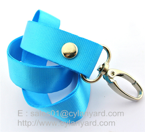 printed nylon neck ribbon with rivet
