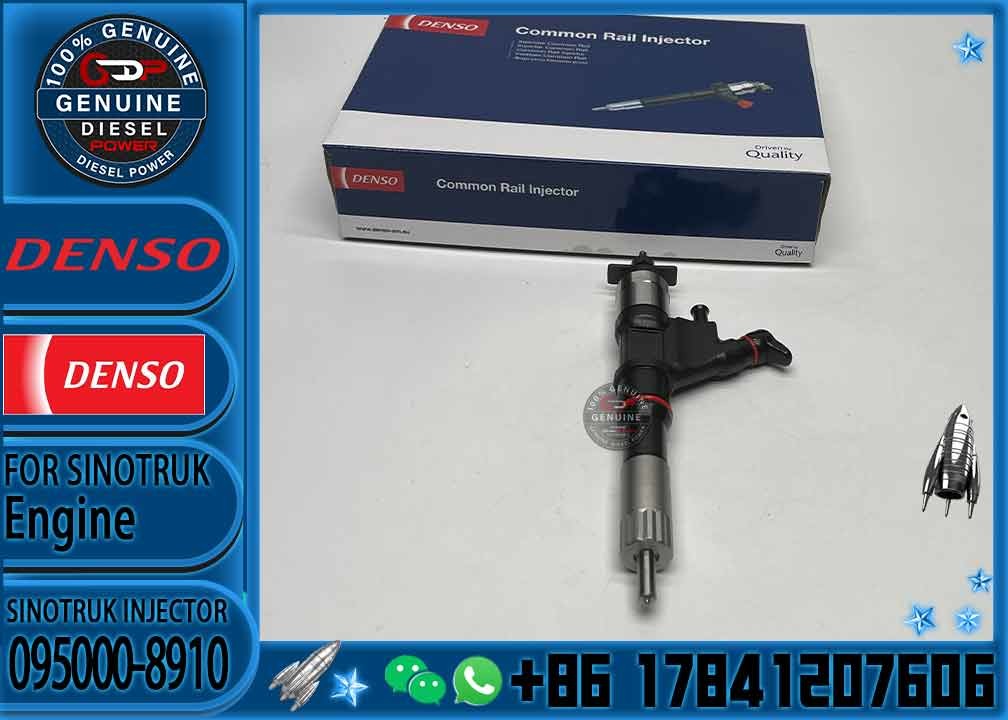 Good Price common rail injector 095000-8910 095000-8911 095000-8912 095000-8913 9709500-891 For Sinotruk Howo VG12460801