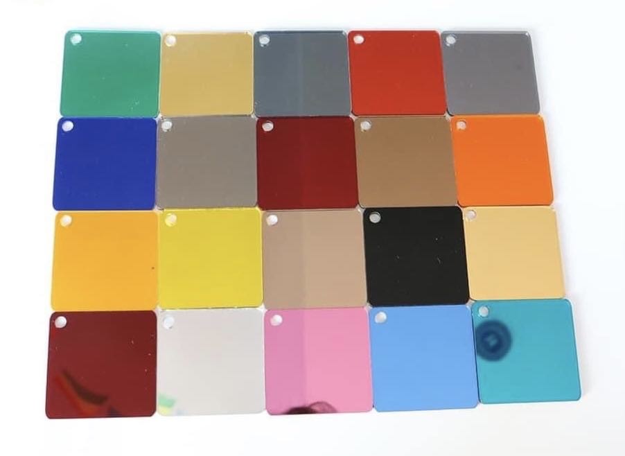 Durable and Versatile Double side 1mm PMMA Plexiglass Bronze Mirror Acrylic Sheet