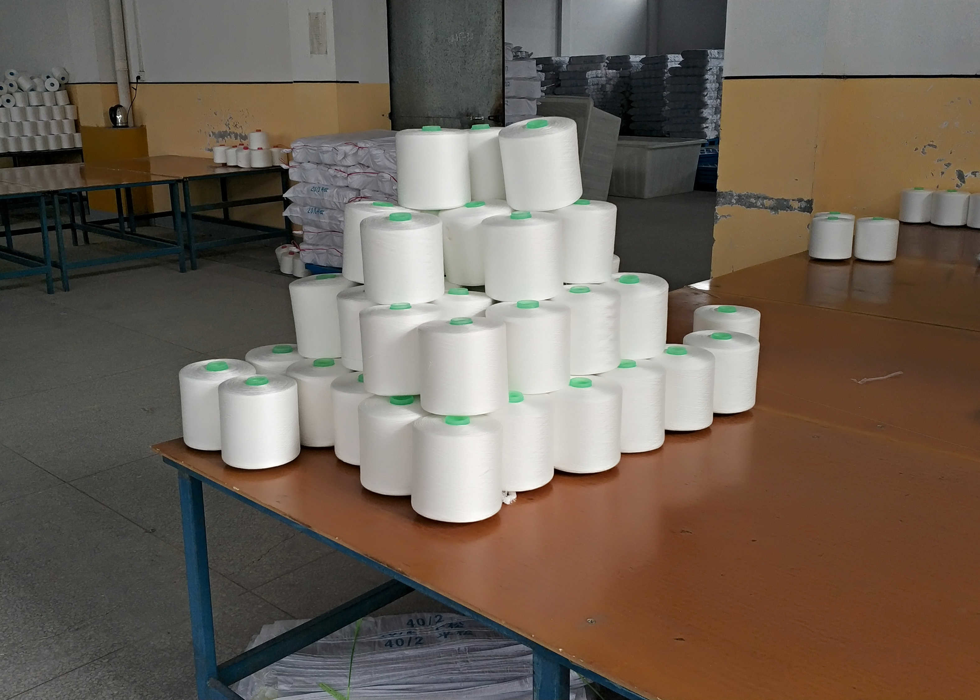 Core Spun Industrial Sewing Thread Used In Polyester Machine Embroidery Thread