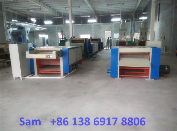 Four roller textile waste recycling machine new design cleaning machine MSL type plant fiber for spinning