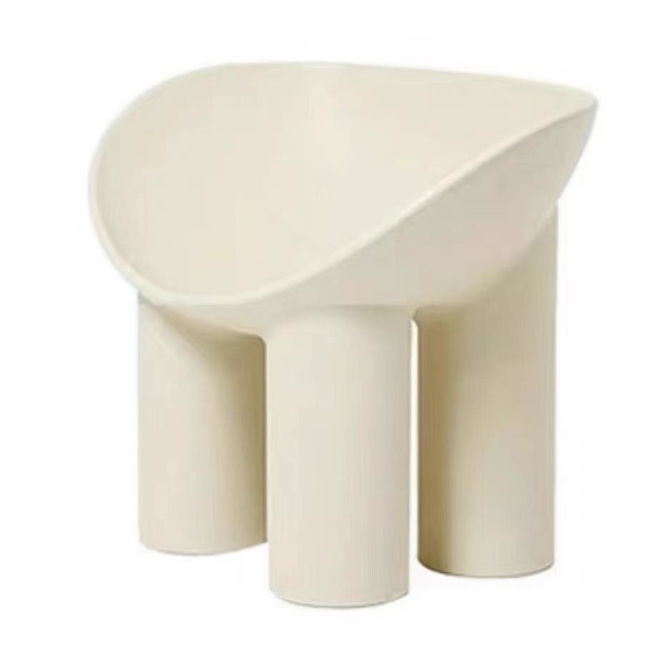 Art Elephant Legs Hotel Coffee Table Fiberglass Simple Round Dining Table Chairs Set