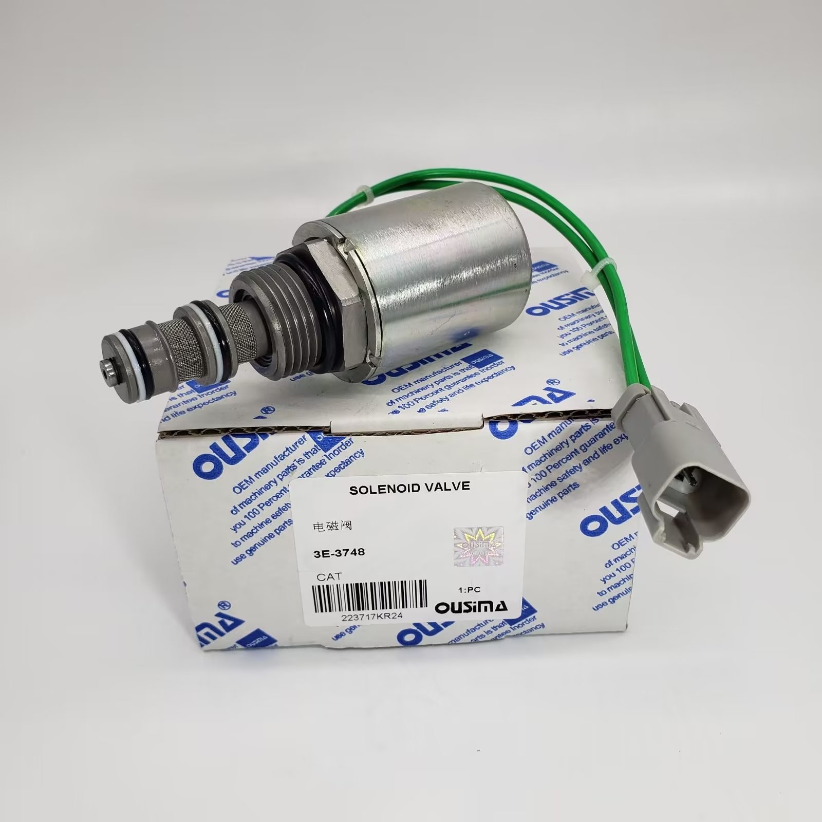 3E-3748 Excavator Solenoid Valve For 950F 960F 970F 980G 992D 994F