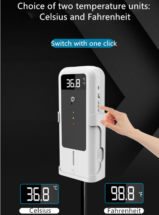 Temperature Measurement Machine Automatic Touchless Soap Dispenser