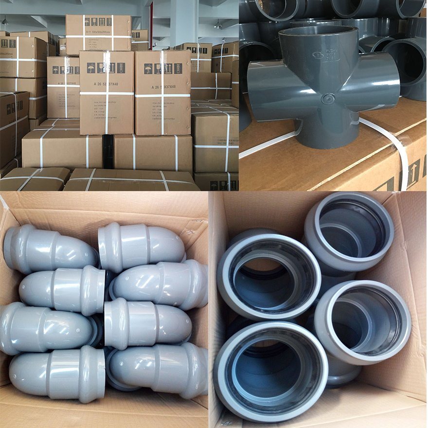 DIN Standard UPVC Pipe Fittings PVC Female Coupling Adapter