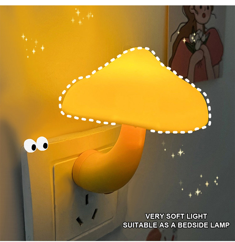 Residential Ultra Dark Induction Mushroom Light Latest Design for Home Decoration