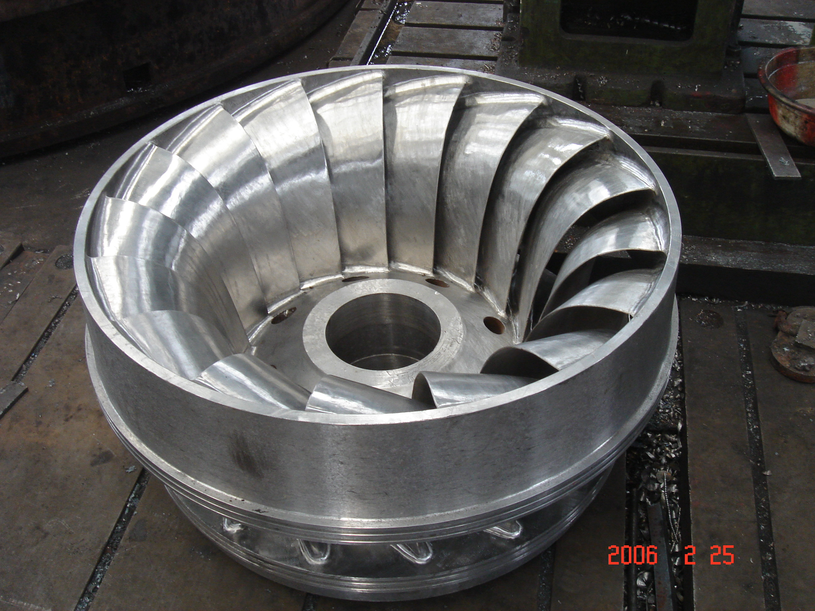 Stainless Steel Turbine Wheel Factory Stock Customized Micro Francis Runner