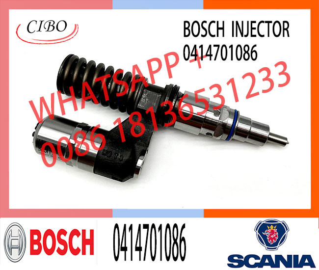 Common Rail Fuel Injector Assembly 0414701077 0414701086 For SCANIA 1943974