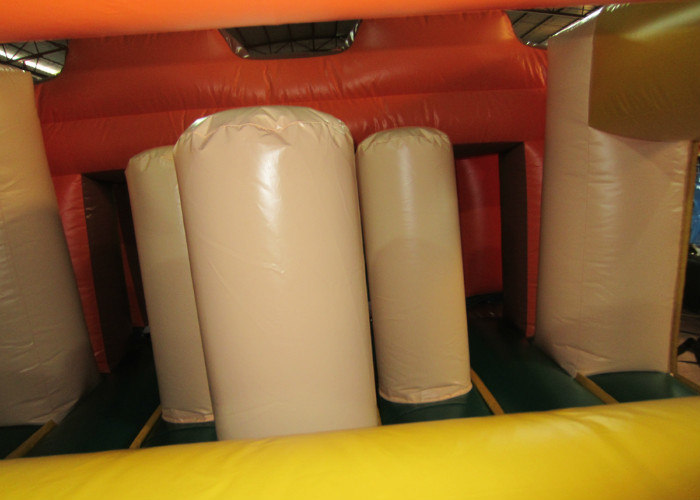 Inflatable pirate themed obstacle course grey inflatable obstacle courses sport game on sale