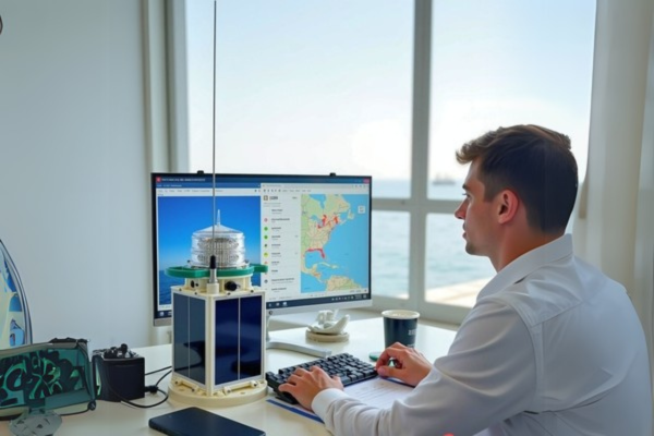 Solar Powered Marine Navigation Lights For Remote Buoys And Harbor Entrances