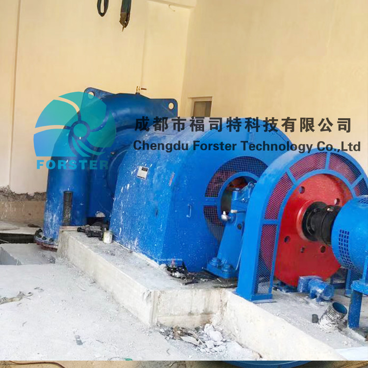 Wide Head Height Francis Hydro Turbine Generator Brushless Excitation Type