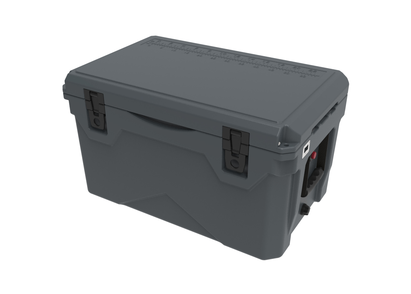 U3 Rugged Rotomolded Cooler Box Lockable with Lid 65QT Capacity