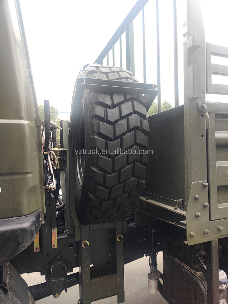 132kW 180hp Engine Power Dongfeng 6x6 LHD RHD Off Road Cargo Truck